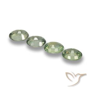 2.94克拉天然蓝宝石，椭圆形，VVS-VS