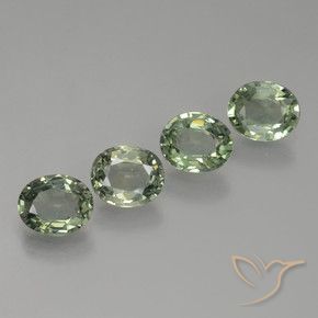 2.89克拉天然蓝宝石，椭圆形，VVS-VS