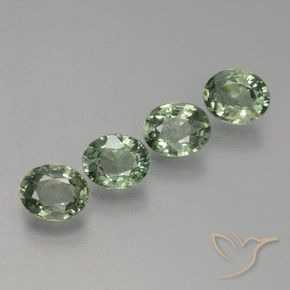 2.89克拉天然蓝宝石，椭圆形，VVS-VS