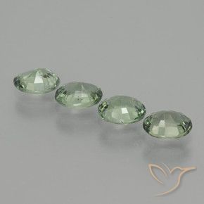 2.89克拉天然蓝宝石，椭圆形，VVS-VS
