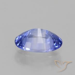 0.75克拉天然蓝宝石，椭圆形，VVS-VS