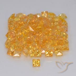 0.18克拉天然蓝宝石，正方形，VVS-VS