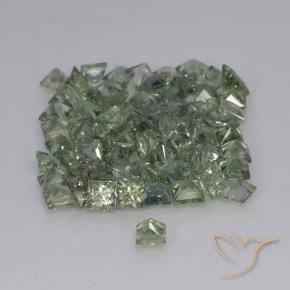 0.22克拉天然蓝宝石，正方形，VVS-VS