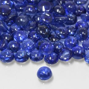 0.27克拉天然蓝宝石，圆形的，半透明