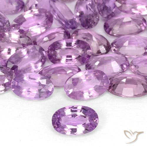 0.28ct 天然 中粉紫 蓝宝石, 椭圆形, VVS-VS