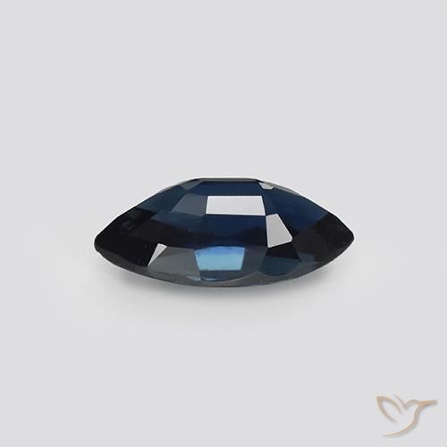 1.17克拉天然蓝宝石，榄尖形，VVS-VS