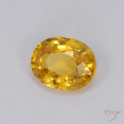 0.98克拉天然蓝宝石，椭圆形，VVS