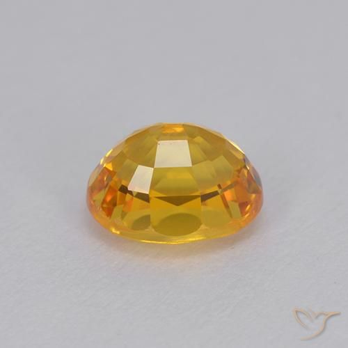 1.22克拉天然蓝宝石，椭圆形，VVS