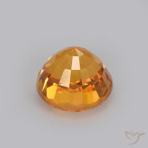 1.24克拉天然蓝宝石，圆形的，VVS