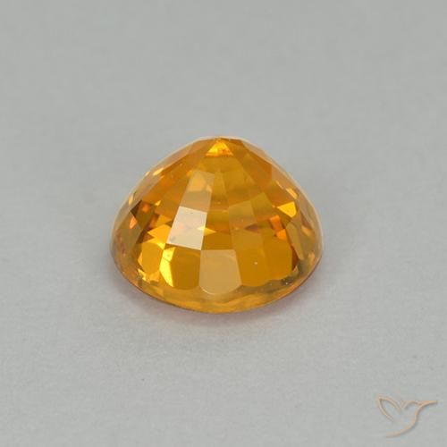 1.00克拉天然蓝宝石，圆形的，VVS