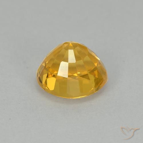 1.14克拉天然蓝宝石，圆形的，VVS
