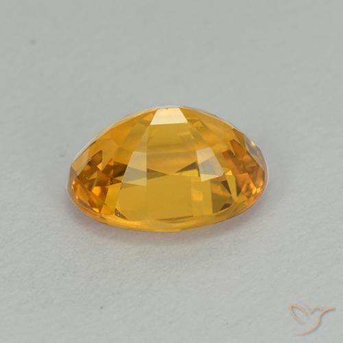 1.15克拉天然蓝宝石，椭圆形，VVS