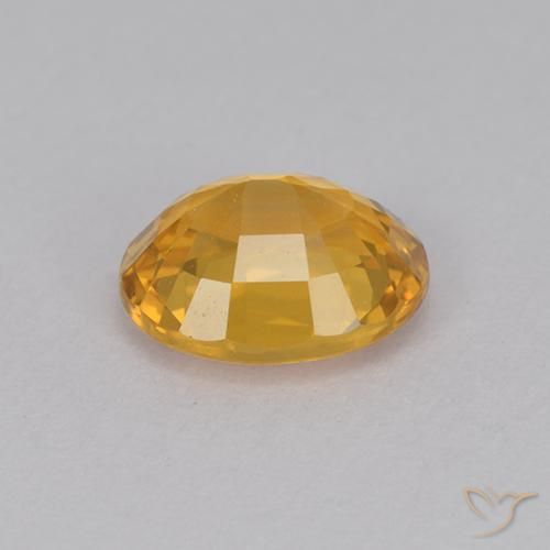 1.11克拉天然蓝宝石，椭圆形，VVS