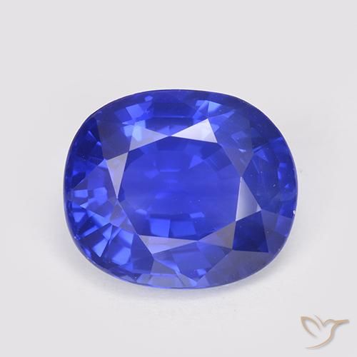3.24ct 天然 矢菊花蓝 蓝宝石, 椭圆形, VS