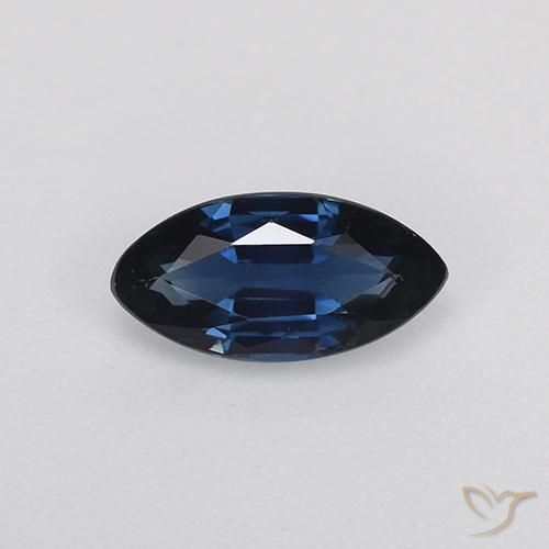 0.69ct 天然 暮光蓝 蓝宝石, 榄尖形, VVS-VS