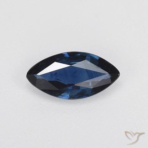 0.68ct 天然 皇家蓝色 蓝宝石, 榄尖形, VVS-VS