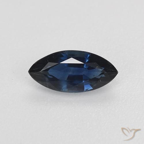 0.70ct 天然 皇家蓝色 蓝宝石, 榄尖形, VVS-VS