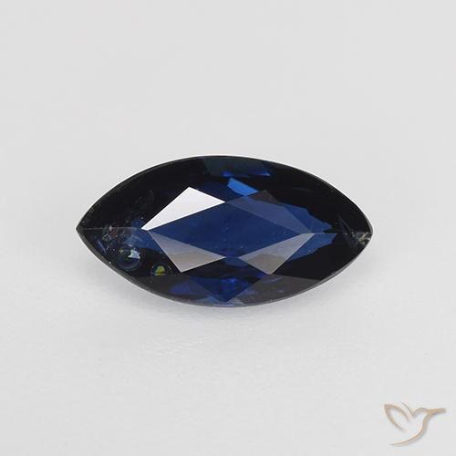 0.72ct 天然 暮光蓝 蓝宝石, 榄尖形, VVS-VS