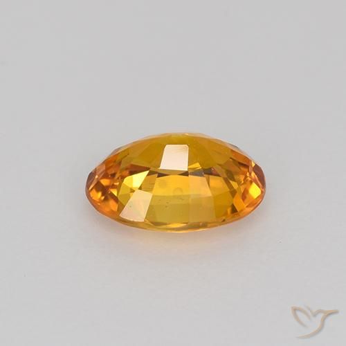 0.69克拉天然蓝宝石，椭圆形，VVS-VS