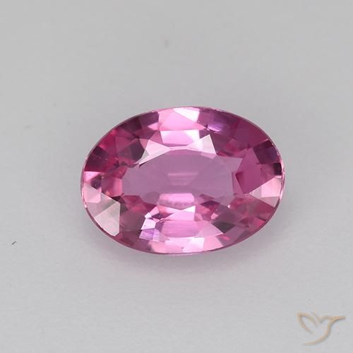 0.67ct 天然 中紫色 蓝宝石, 椭圆形, VVS