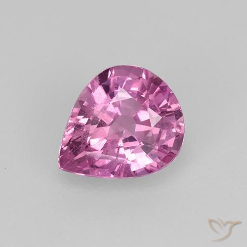 0.75ct 天然 皇家紫粉色 蓝宝石, 梨形, VVS-VS