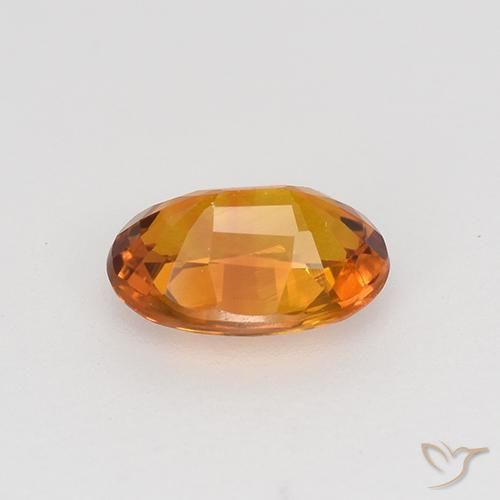 0.77克拉天然蓝宝石，椭圆形，VVS