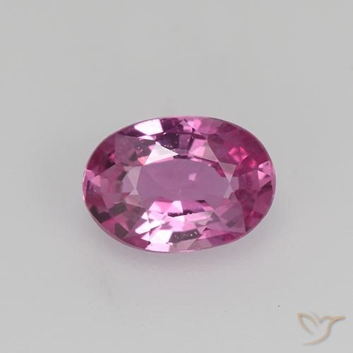 0.68ct 天然 中粉红色 蓝宝石, 椭圆形, VVS-VS
