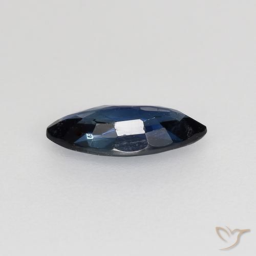 0.61克拉天然蓝宝石，榄尖形，VVS-VS