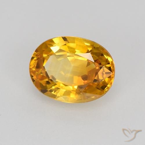 0.86克拉天然蓝宝石，椭圆形，VVS