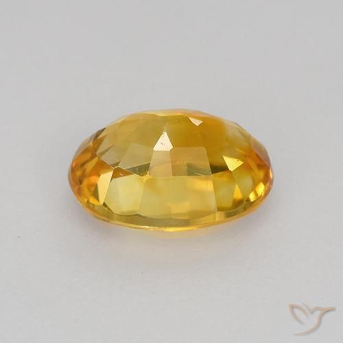 0.86克拉天然蓝宝石，椭圆形，VVS