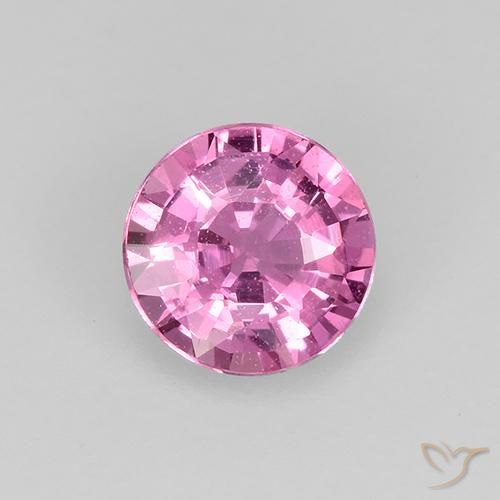 0.48ct 天然 中紫色 蓝宝石, 圆形的, VVS-VS