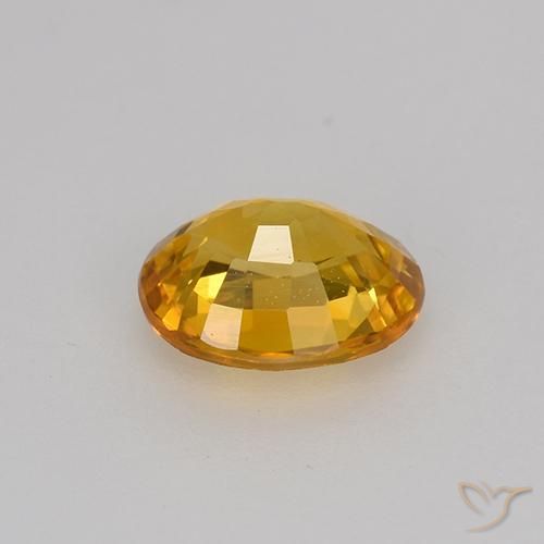 0.75克拉天然蓝宝石，椭圆形，VVS-VS