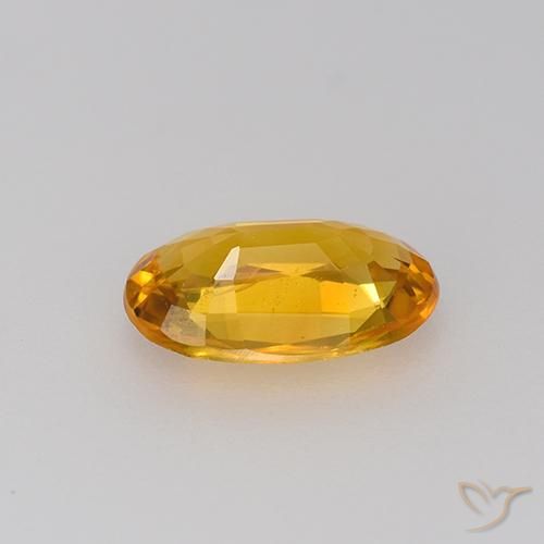 0.83克拉天然蓝宝石，椭圆形，VVS