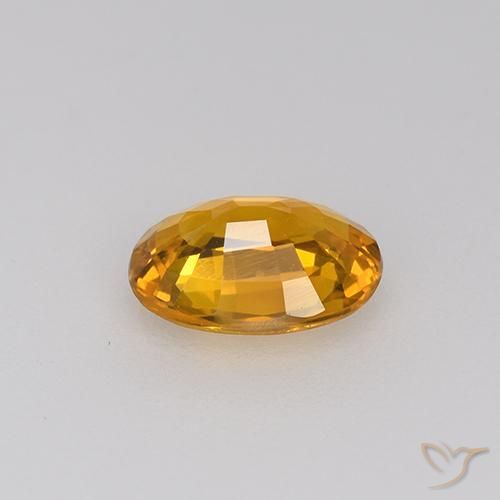 0.71克拉天然蓝宝石，椭圆形，VVS