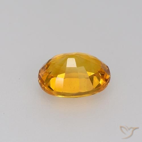 0.81克拉天然蓝宝石，椭圆形，VVS