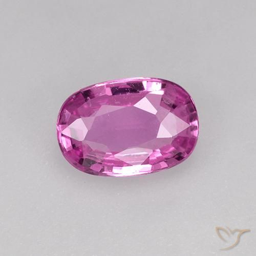 0.71ct 天然 中粉红色 蓝宝石, 椭圆形, VVS-VS