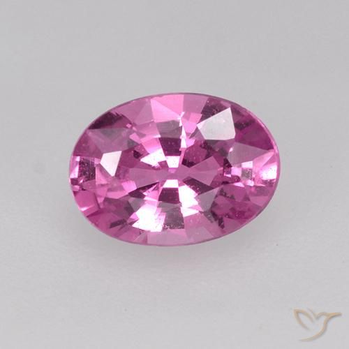 0.69ct 天然 中紫色 蓝宝石, 椭圆形, VVS-VS