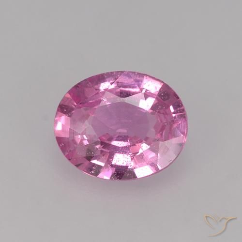 0.66ct 天然 中粉红色 蓝宝石, 椭圆形, VVS-VS