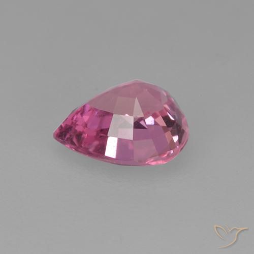 0.70克拉天然蓝宝石，梨形，VVS-VS