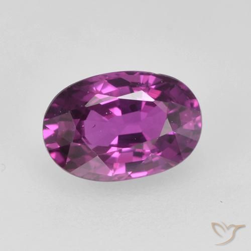 0.73ct 天然 电洋红 蓝宝石, 椭圆形, VS