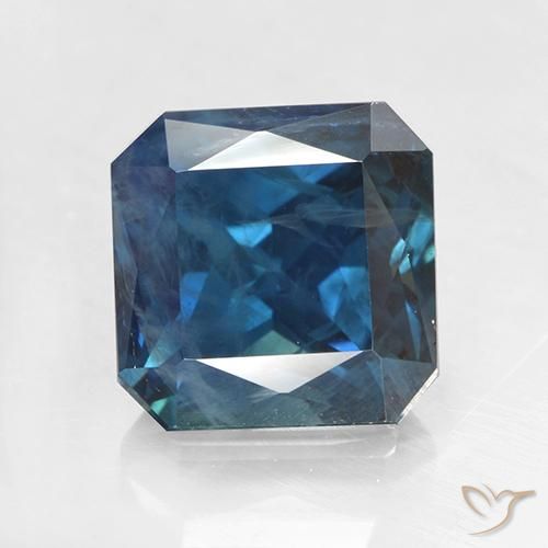 2.64ct 天然 海军蓝 蓝宝石, 祖母绿式切割, VS
