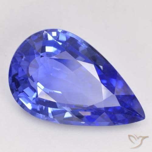 12.22ct 矢菊花蓝 蓝宝石, 梨形, IF