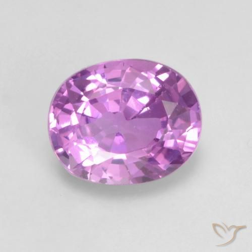 0.59ct 天然 深紫色 蓝宝石, 椭圆形, VS