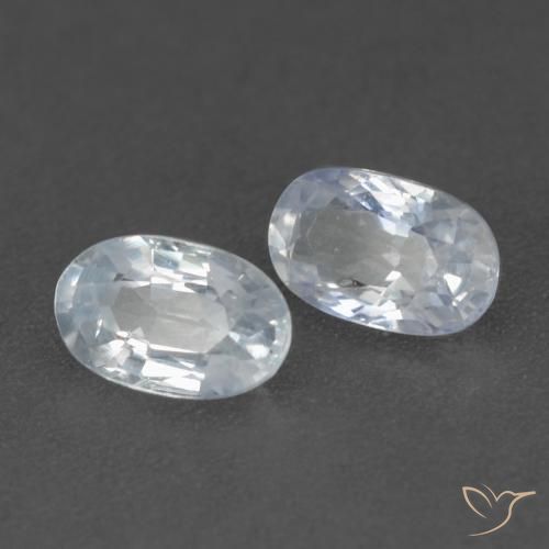 0.63克拉天然蓝宝石，椭圆形，VVS-VS