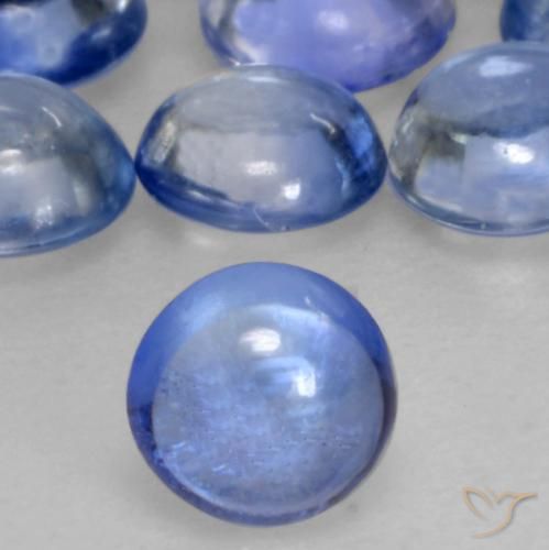 0.31ct 天然 蓝色 蓝宝石, 圆形的, 透明