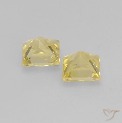 0.64克拉天然蓝宝石，正方形，VS-SI