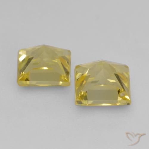 0.64克拉天然蓝宝石，正方形，VVS-VS