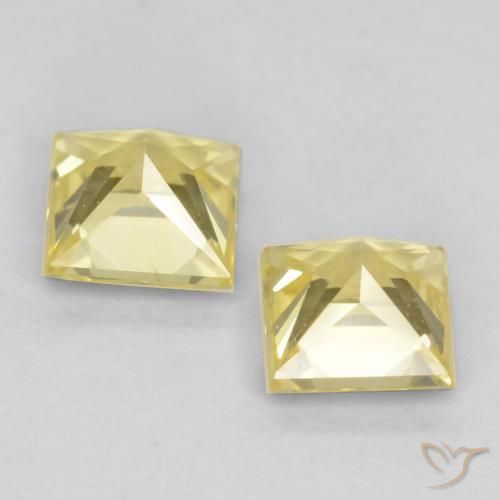 0.64克拉天然蓝宝石，正方形，VVS-VS