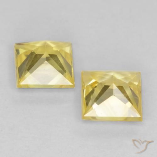 0.61克拉天然蓝宝石，正方形，VVS-VS