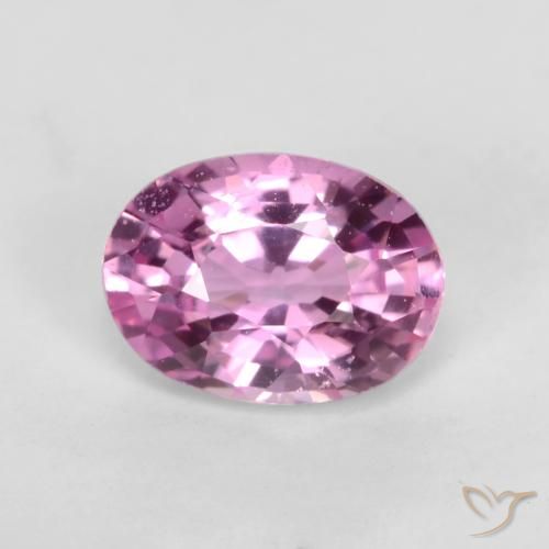 0.83ct 天然 粉紫色 蓝宝石, 椭圆形, VVS-VS